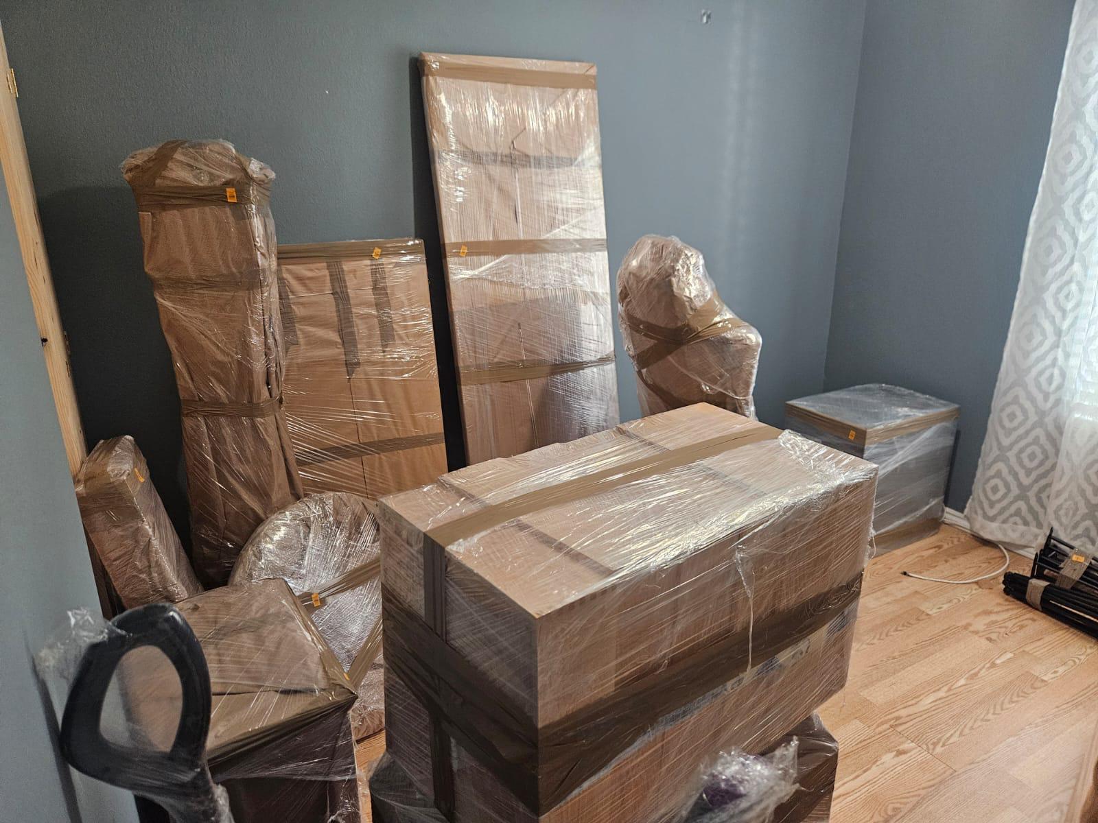 Coast to Coast Moving packing