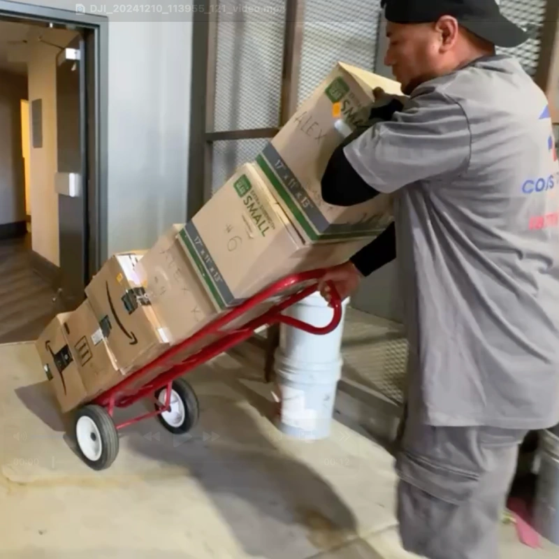 home moving and loading to truck in california